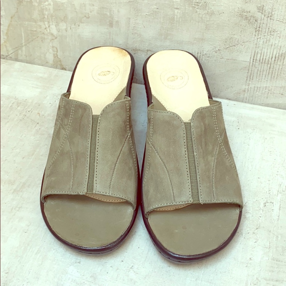 Nurture Olive Colored Sandals